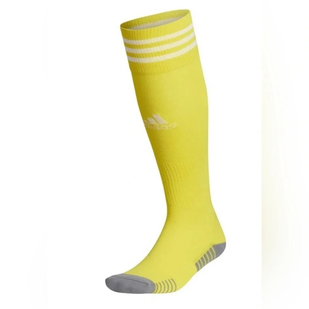 Adidas Men's Bright Yellow Athletic Socks